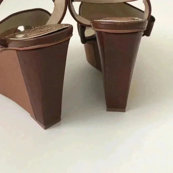 Vince Camuto Wedge Platform Strappy Sandals Size 8 - Picture 3 of 7